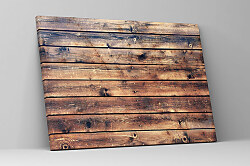 Zľava -50% , Rustikálny obraz drevo 1594, 105x70cm